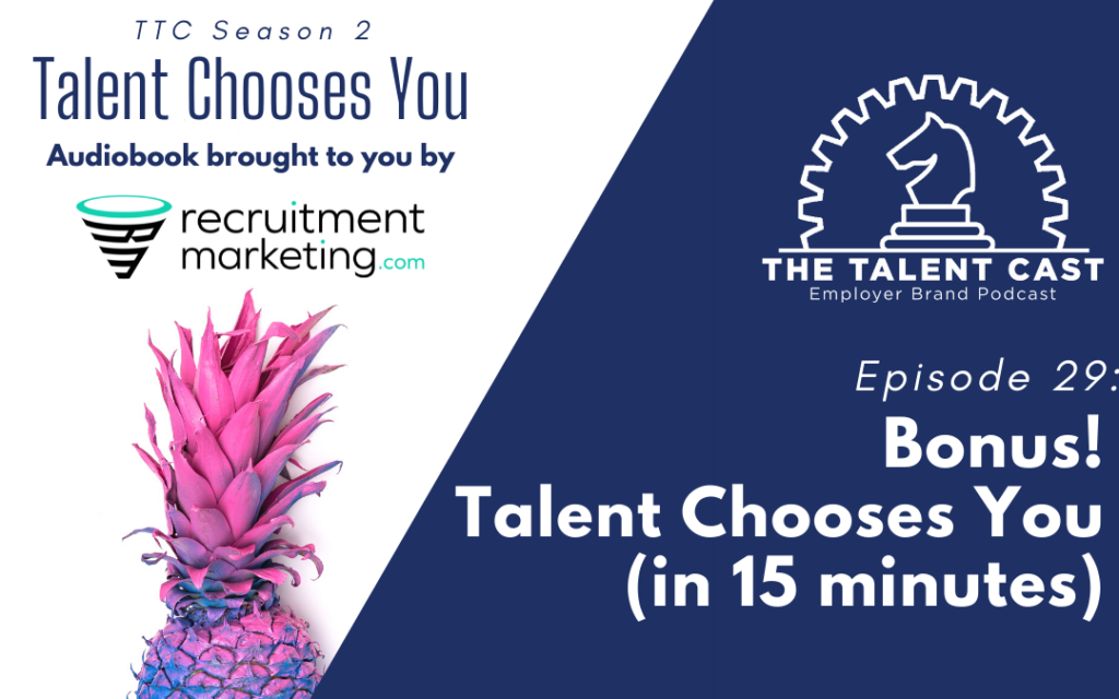 Bonus Episode! Talent Chooses You (in 15 minutes)