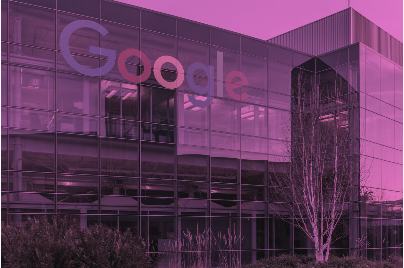 Outside of Google Headquarters to showcase Google Sponsored Job Ads